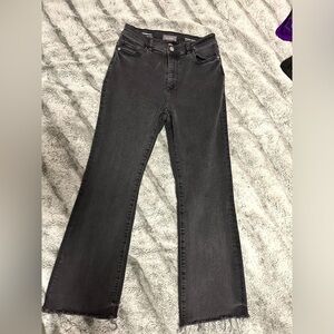 DL1961 Bridget Boot High Rise Instasculpt Crop Black Denim